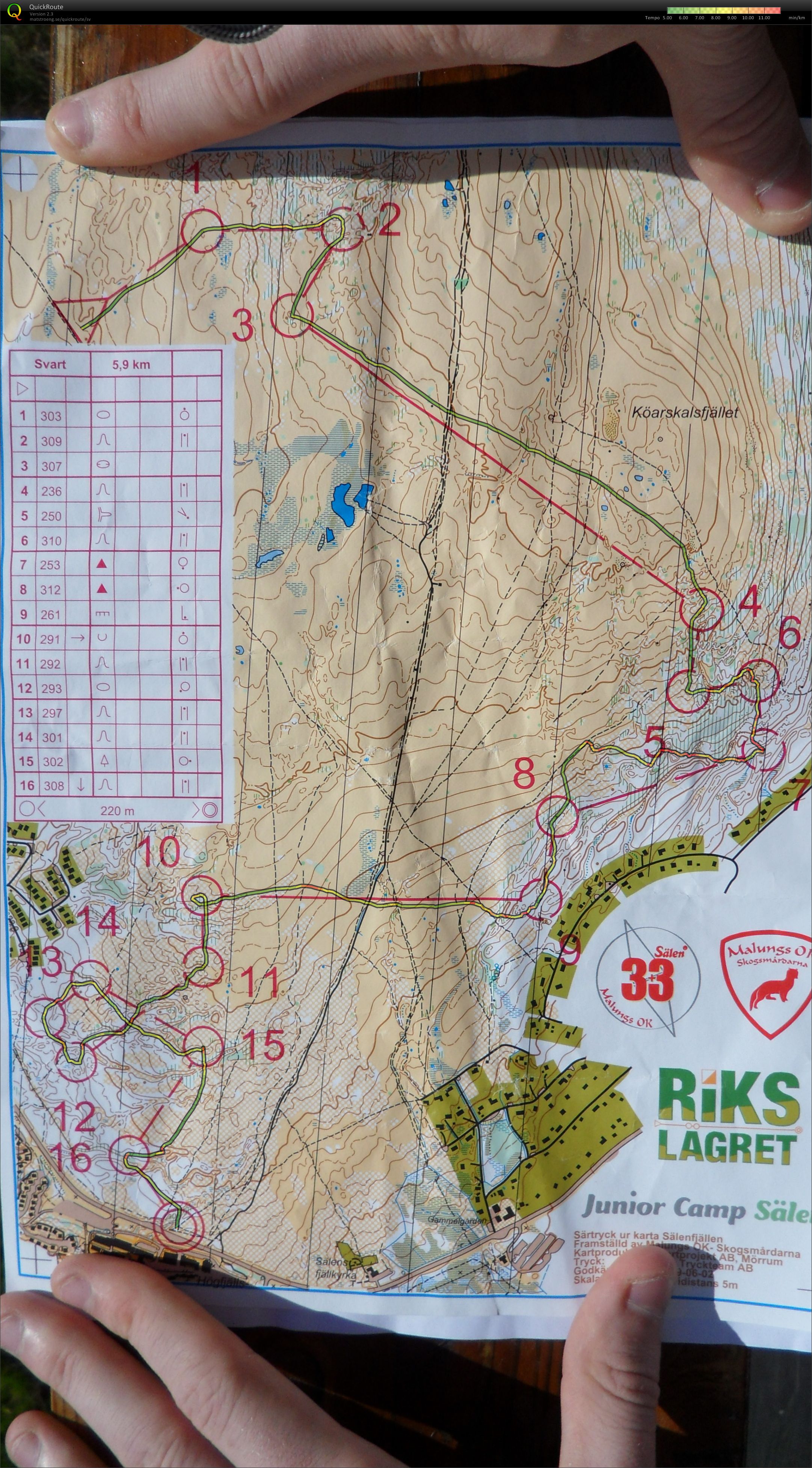 Träning 5 sälen (2010-09-13)