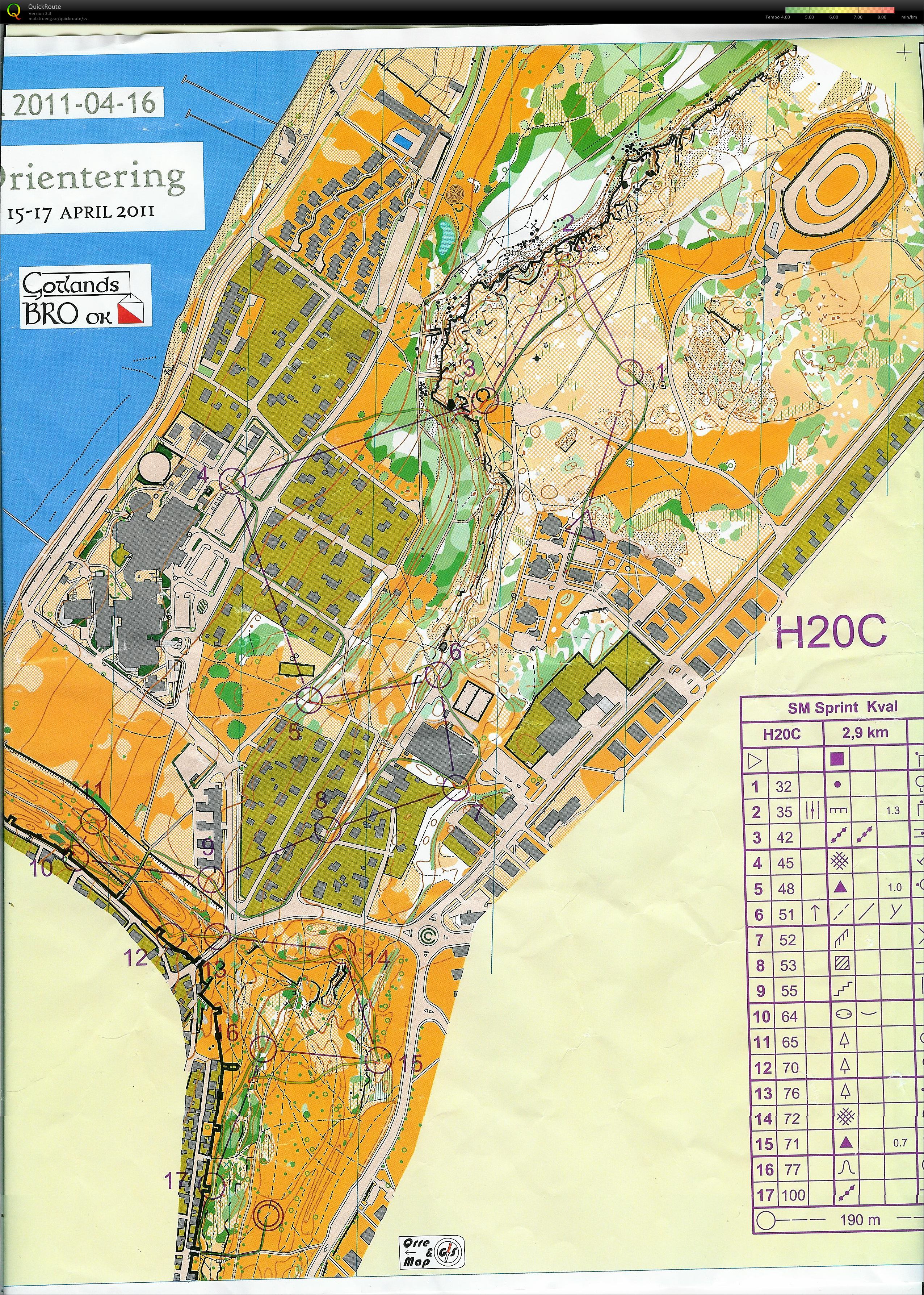 Sprint-SM kval (2011-04-16)