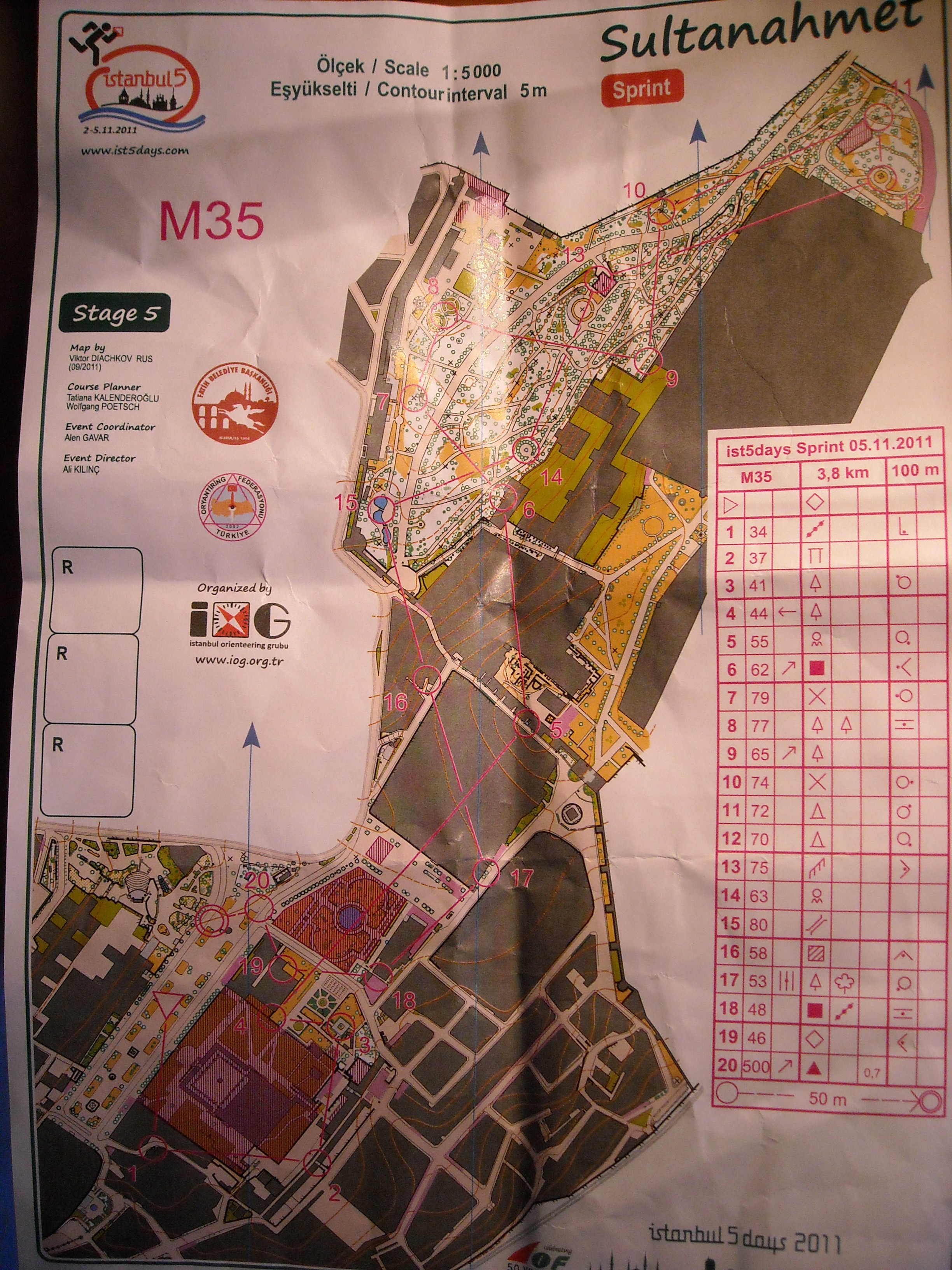 Istanbuls 5 dagars etapp 5 (2011-11-05)