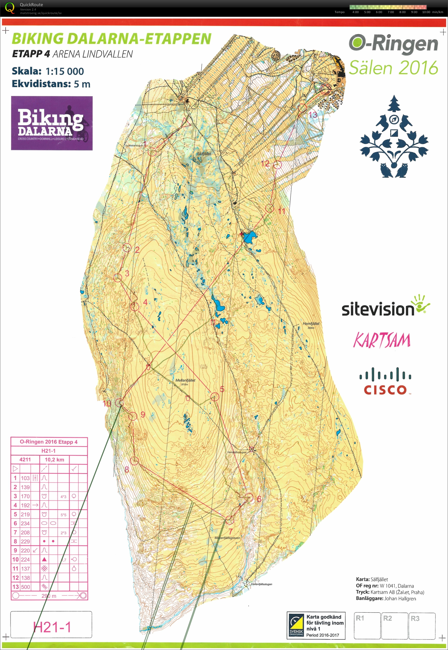 O-ringen, Etapp 4 (28-07-2016)