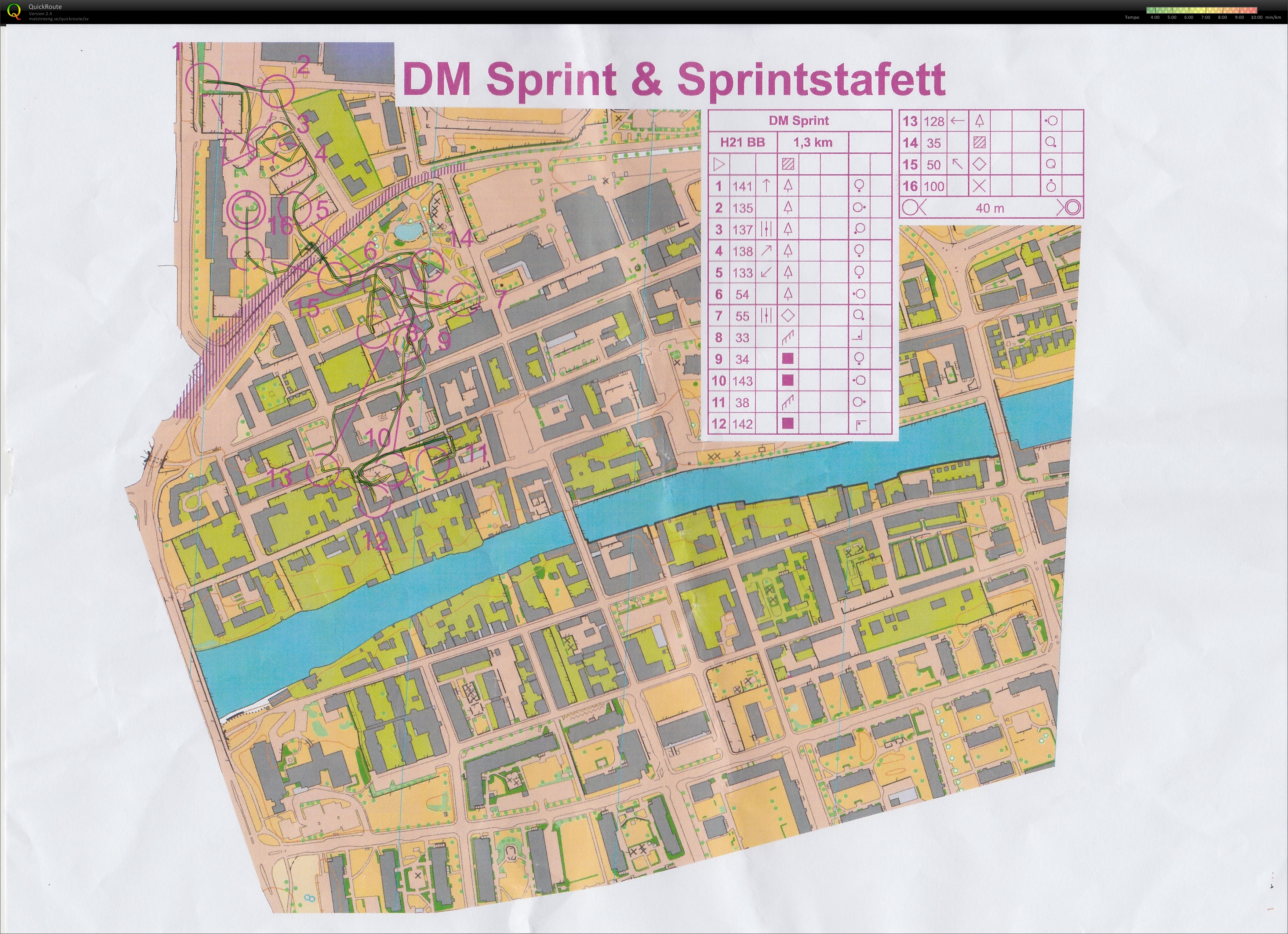 DM Sprintstafett Sträcka 4 (2017-06-11)
