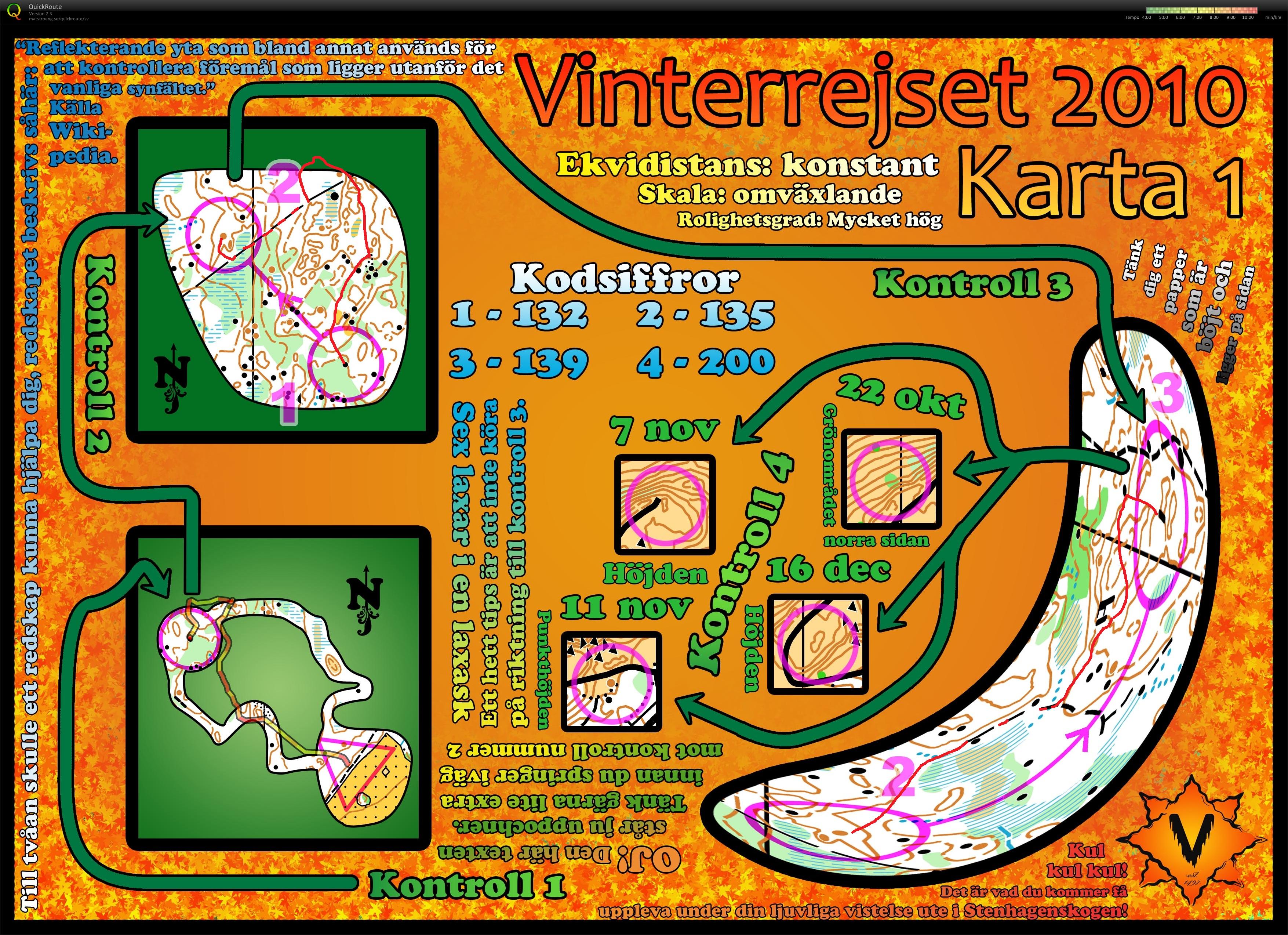 Vinterrejset del 1 (11/11/2010)